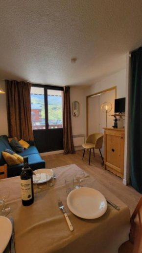 Val Claret-Ski aux pieds, 4 pers, 1 chambre, Balcon Sud